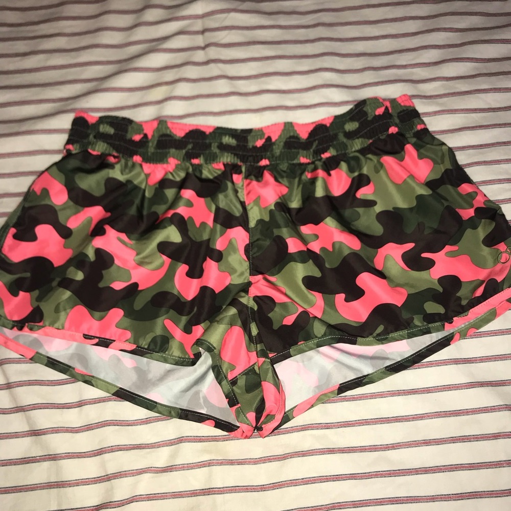 Camo booty shorts